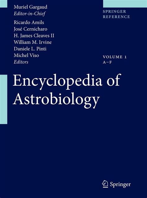 Encyclopedia of Astrobiology Ebook Reader