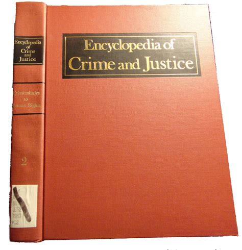Encyclopedia of Crime and Justice PDF