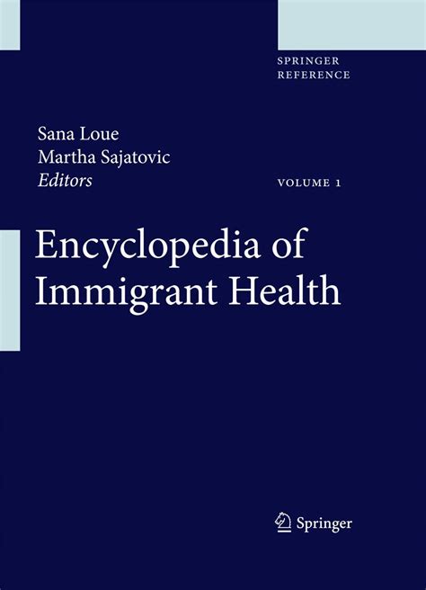 Encyclopedia of Immigrant Health Epub