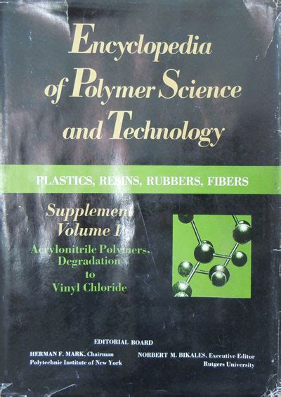 Encyclopedia of Polymer Science and Technology Kindle Editon