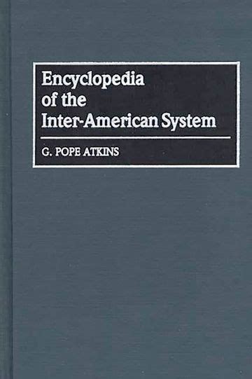 Encyclopedia of The Inter-American System 1st Edition PDF