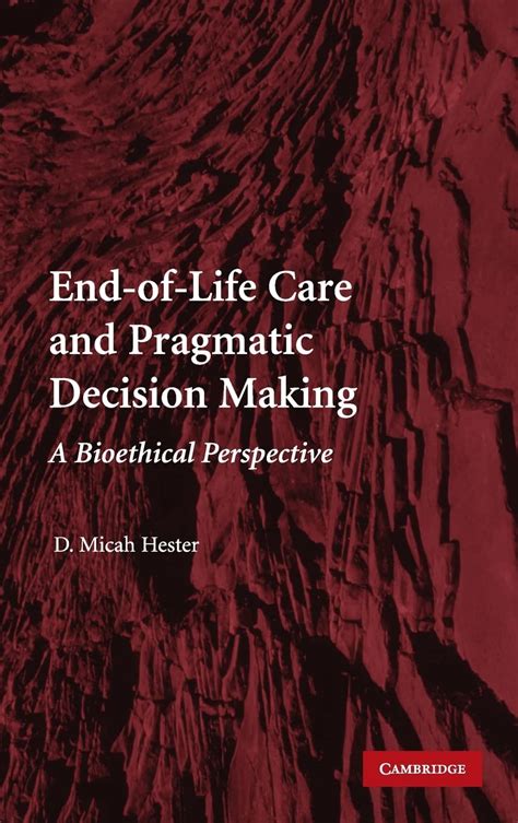 End-of-Life Care and Pragmatic Decision Making A Bioethical Perspective Epub