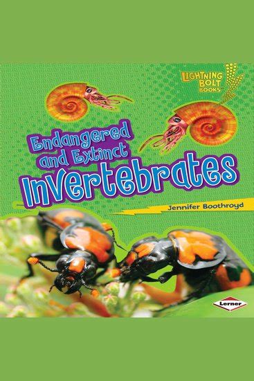 Endangered and Extinct Invertebrates PDF