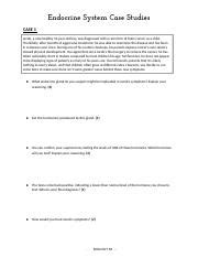 Endocrine System Case Studies Answers Epub