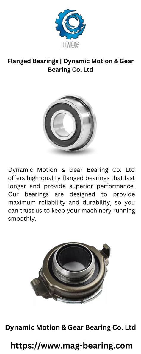 Endurance, Versatility, and Precision: The World of Flanged Bearings