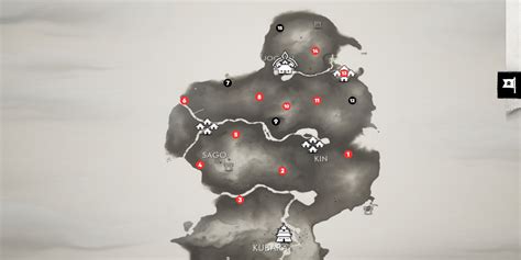 Enemy Camp Locations in Ghost of Tsushima