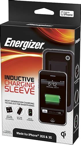 Energizer Inductive Charging Sleeve iPhone Doc