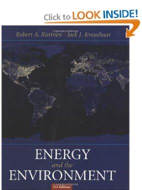 Energy and the Environment 2nd Edition Kindle Editon