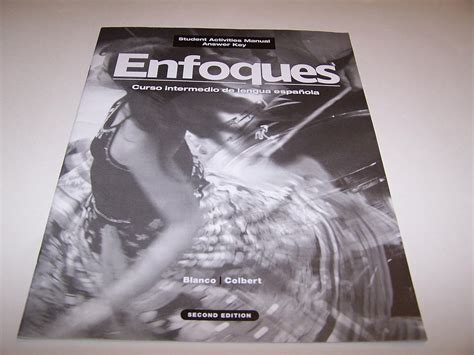 Enfoques Student Activity Manual Answers Epub