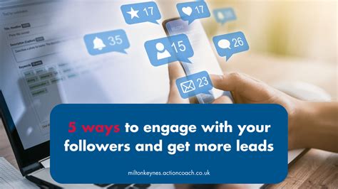 Engage with your followers: