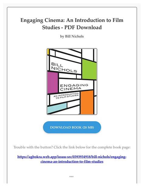 Engaging Cinema: An Introduction to Film Studies Ebook PDF