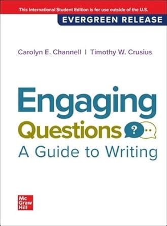 Engaging Questions A Guide to Writing Kindle Editon