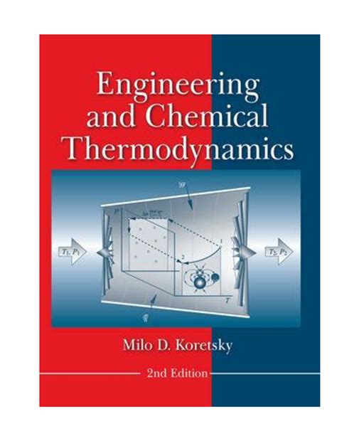 Engineering Chemical Thermodynamics Koretsky Solution Epub