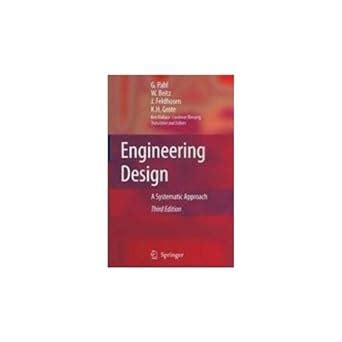 Engineering Design A Systematic Approach 3rd Edition PDF