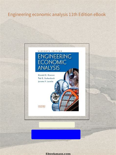 Engineering Economics Analysis 11th Edition Ebook Kindle Editon