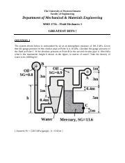 Engineering Fluid Mechanics Practice Problems with Solutions PDF