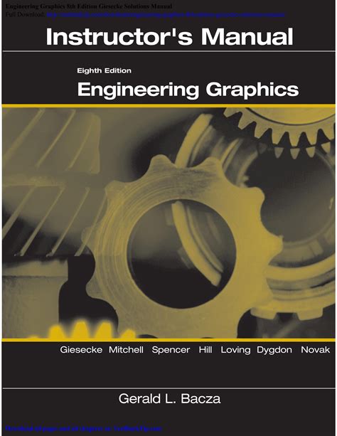 Engineering Graphics Eighth Edition Solutions Epub