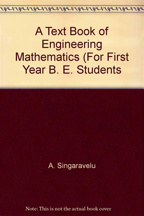 Engineering Mathematics For First Year B.E. Students Epub