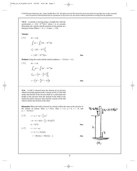 Engineering Mechanics Dynamics 12th Solutions Doc