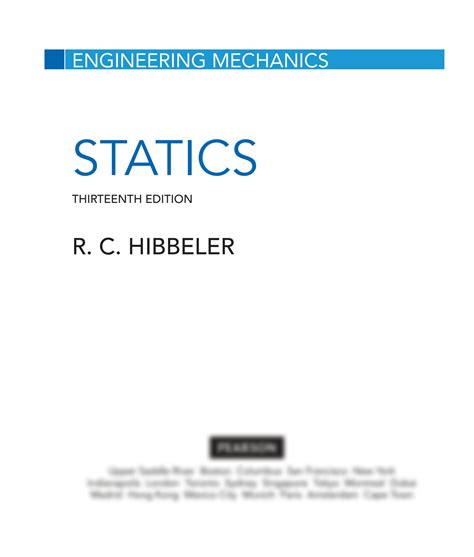 Engineering Mechanics Statics 13th Edition Solutions Chapter 3 Kindle Editon