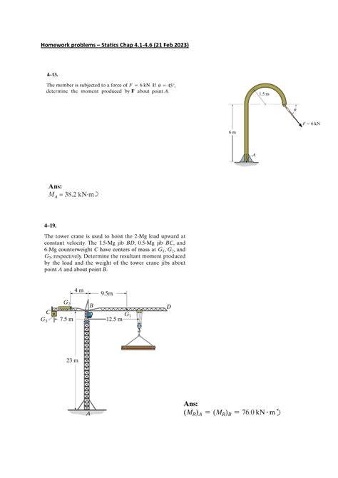 Engineering Mechanics Statics Homework Solutions Bing Reader