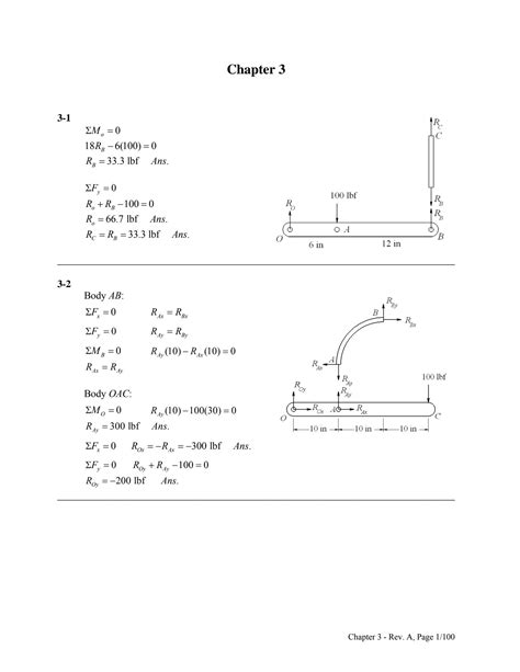 Engineering Mechanics Statics Solutions Chapter 3 Doc