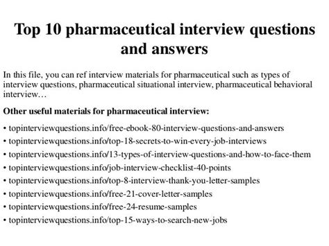 Engineering Pharma Interview Question Answer Kindle Editon