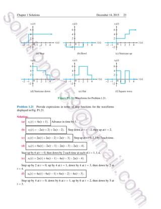 Engineering Signals And Systems Solution Ulaby Doc