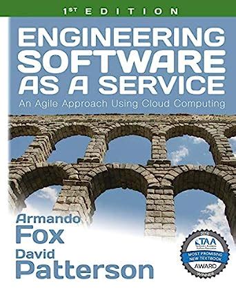 Engineering Software as a Service An Agile Approach Using Cloud Computing PDF