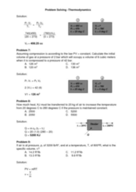 Engineering Thermodynamics Exam Problems Solutions Kindle Editon