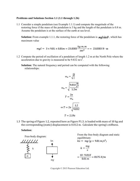 Engineering Vibration Inman 4th Edition Solution PDF