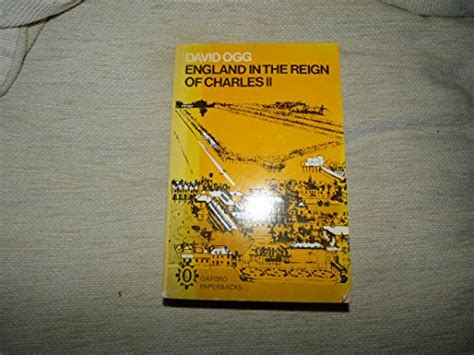 England in the Reign of Charles II Oxford Paperbacks Kindle Editon
