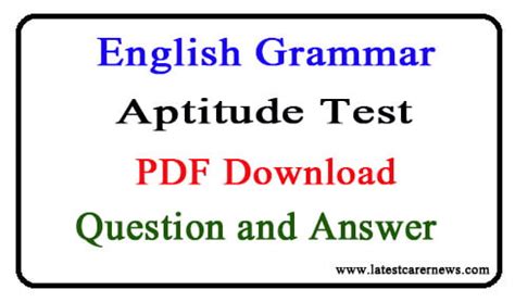 English Aptitude Questions And Answers Epub