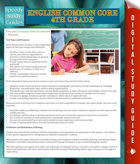 English Common Core 4th Grade Speedy Study Guide Epub