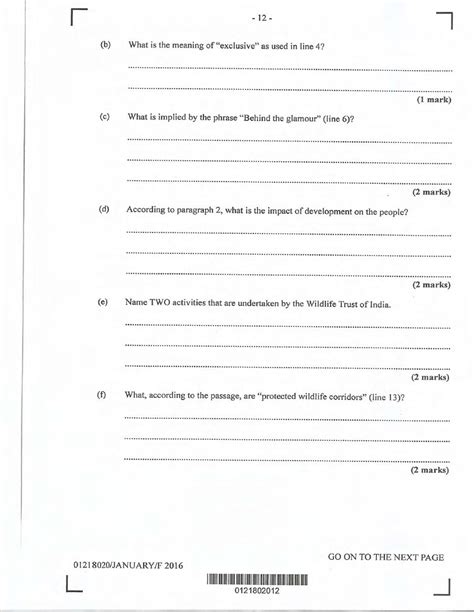 English Cxc Past Papers And Answers PDF