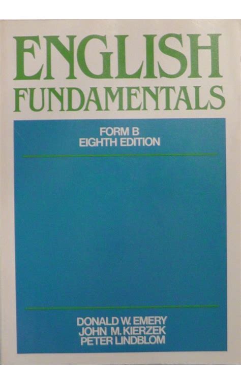 English Fundamentals, Form B Epub