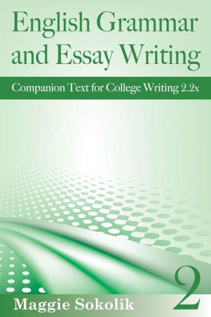 English Grammar and Essay Writing Workbook 2 College Writing Epub