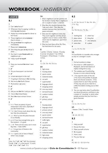 English In Common 3 Workbook Answer Key PDF