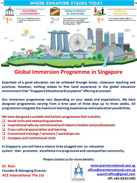 English Language Immersion: Unlocking Singapore's Global Opportunities for Foreign Residents