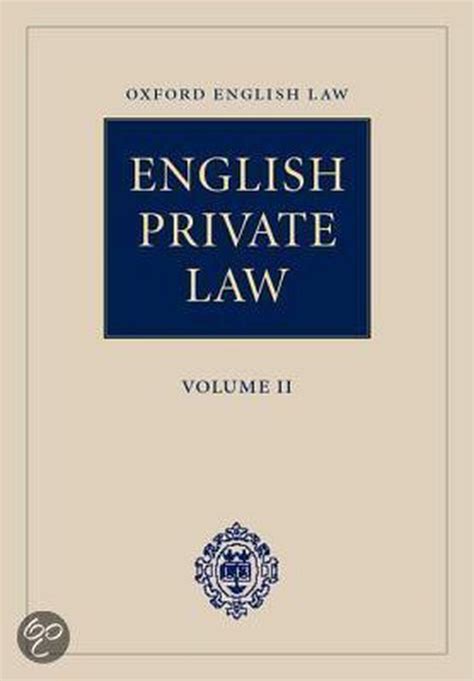 English Private Law Epub