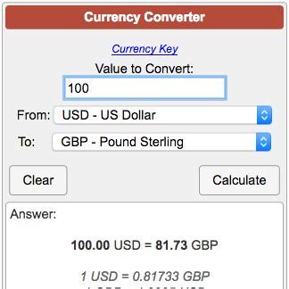 English Quid to US Dollar: Real-Time Exchange Rates and Conversion Calculator