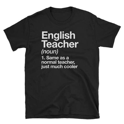 English Teacher Shirts: Express Your Passion for Language and Literature