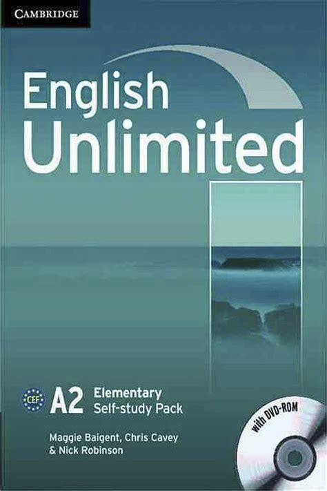 English Unlimited Elementary Self-study Pack (Workbook with DVD-ROM) Ebook Epub