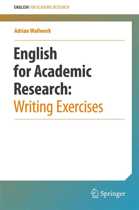 English for Academic Research Writing Exercises Reader