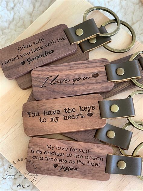 Engraved Keychains: