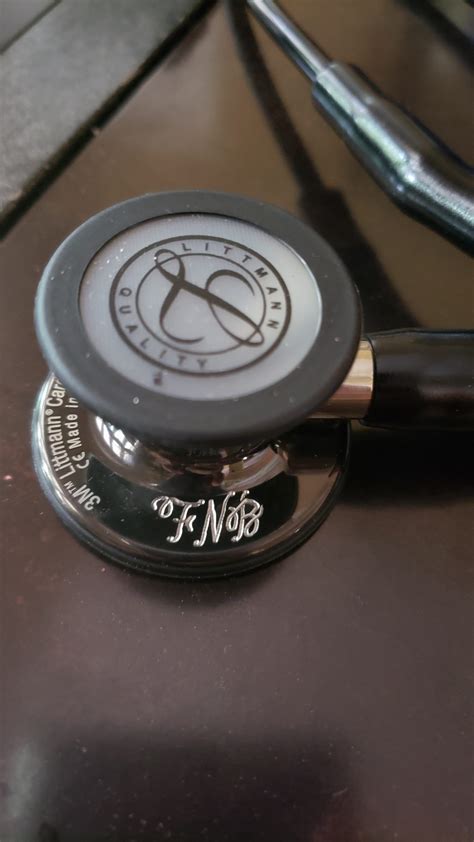 Engraved Stethoscope: