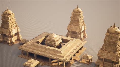 Enhance Your Architectural Visualizations with Stunning Temple 3D Models