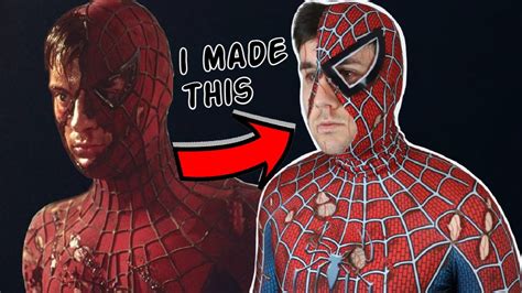 Enhance Your Cosplay Experience with Tobey Maguire's Iconic Spider-Man Homemade Suit
