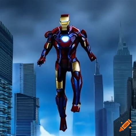 Enhance Your Superhero Gear with the Blue Iron Man Suit