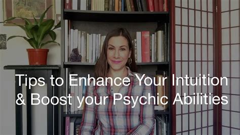 Enhance intuition and psychic abilities: